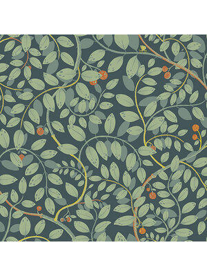 Dutch Wallcoverings Lina II - Kirke - Turquoise Dutch Wallcoverings Lina II - Kirke - Turquoise