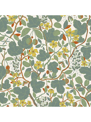 Dutch Wallcoverings Lina II - Ewald - Turquoise Dutch Wallcoverings Lina II - Ewald - Turquoise