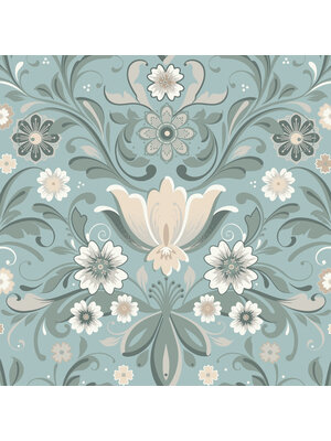 Dutch Wallcoverings Sunnano - Östanskär - Turquoise