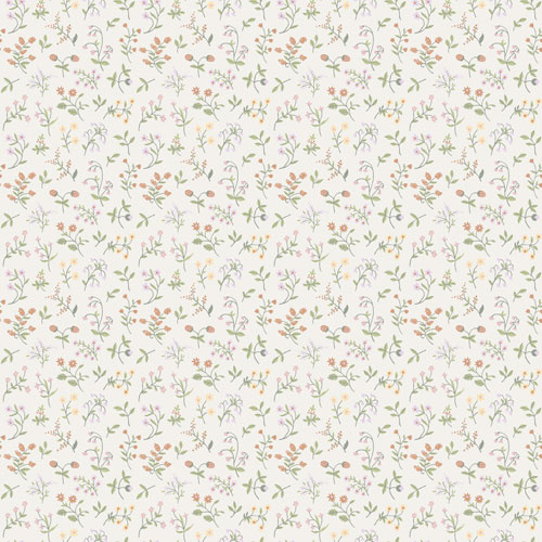 Dutch Wallcoverings Havsblick - Josefin White - Wit afbeelding