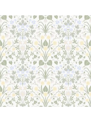 Dutch Wallcoverings Langenas - Varblommor White - Wit Dutch Wallcoverings Langenas - Varblommor White - Wit