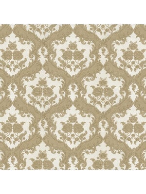 Dutch Wallcoverings New Tekko Medaillon - Wit/Beige Dutch Wallcoverings New Tekko Medaillon - Wit/Beige