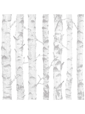 Dutch First Class FC Joy- berkenbomen wit/grijs - 72060