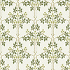 Dutch Wallcoverings Hidden Tr2 -Blackberry Wit/Grn/Gl - Wit/Groen