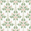Dutch Wallcoverings Hidden Tr2 -Blackberry Wit/Grn/Rd - Wit/Groen/Rood