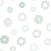 Dutch First Class FC Joy- bloemen wit/mintgroen - 72085