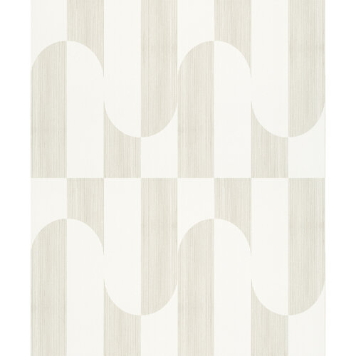 Dutch Wallcoverings Asperia - Gael - Wit/Zilver