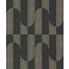 Dutch Wallcoverings Asperia - Gael - Zwart/Goud