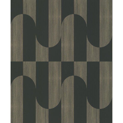 Dutch Wallcoverings Asperia - Gael - Zwart/Goud