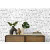 Dutch Wallcoverings Amazonia - Linear Visage Black/White - Zwart/Wit