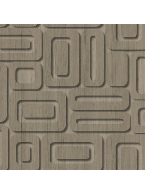 Dutch Wallcoverings Elements - Ruta Brown