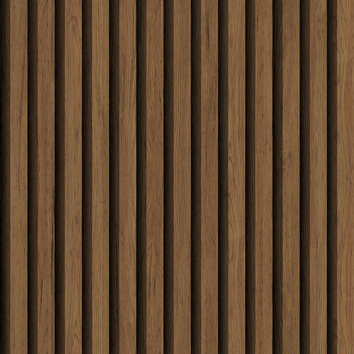 Dutch Wallcoverings Elements - Ribbvägg Grey Brown