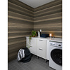 Dutch Wallcoverings Elements - Mural Trävägg Dark Brown 2,7X1M
