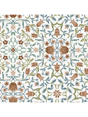 Dutch Wallcoverings Hidden Treasures - Holland Park Rood