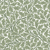 Dutch Wallcoverings Hidden Treasures - Oak Tree Wit/Grn