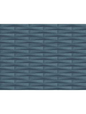 Dutch Wallcoverings Inlay Gator Blue Dutch Wallcoverings Inlay Gator Blue