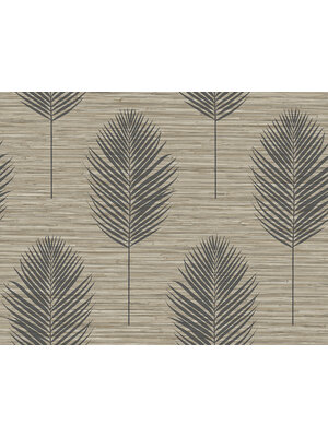 Dutch Wallcoverings Inlay Bali Fern Brown/Black Dutch Wallcoverings Inlay Bali Fern Brown/Black