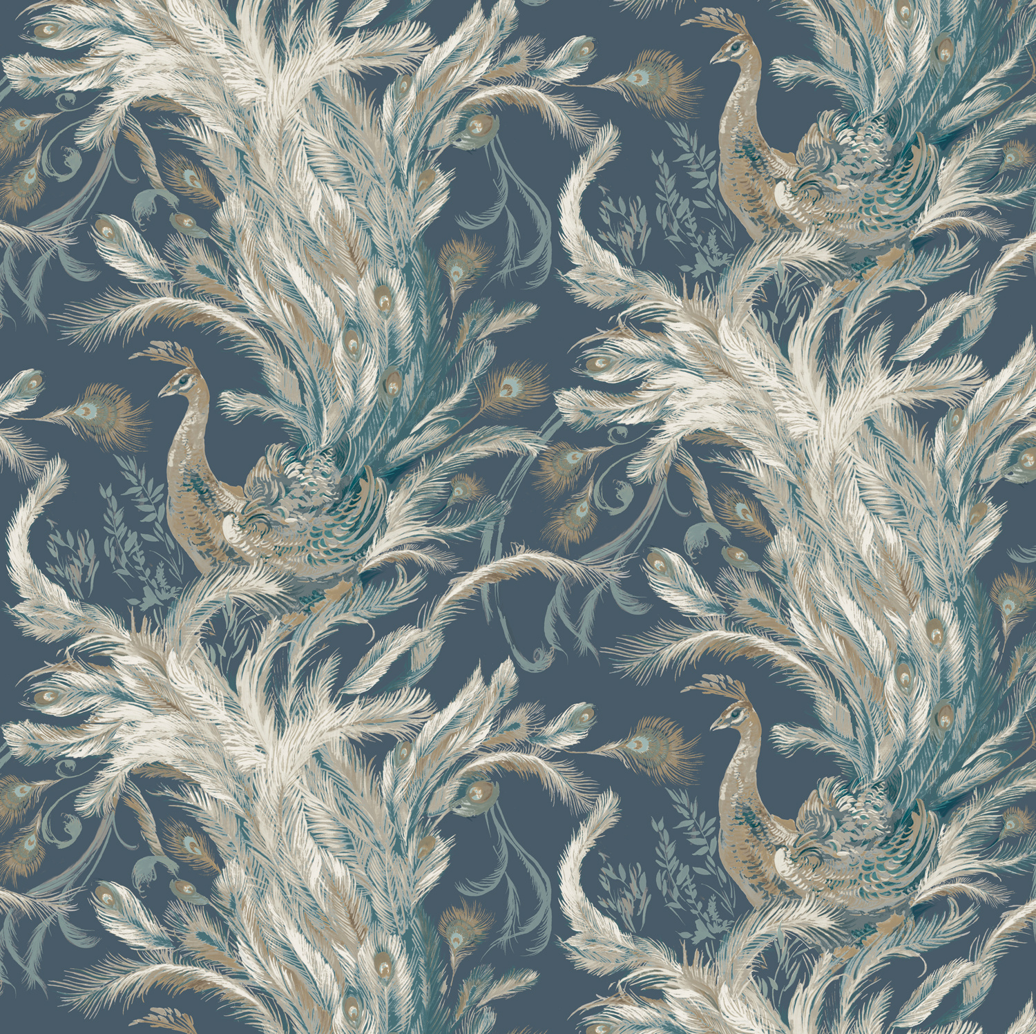 Dutch Wallcoverings Pavone - Medici Admiral afbeelding