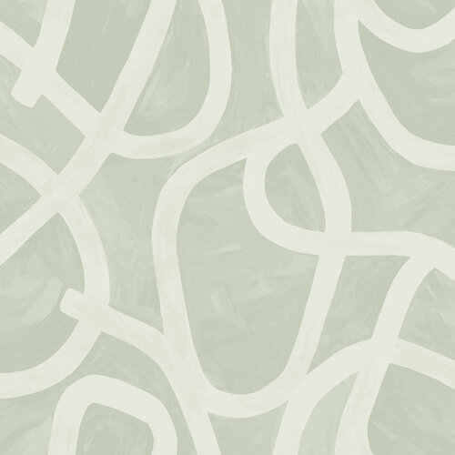 Dutch Wallcoverings Xanadu - Moleta Sage