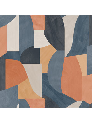 Dutch Wallcoverings Xanadu - Ennedi Navy Dutch Wallcoverings Xanadu - Ennedi Navy