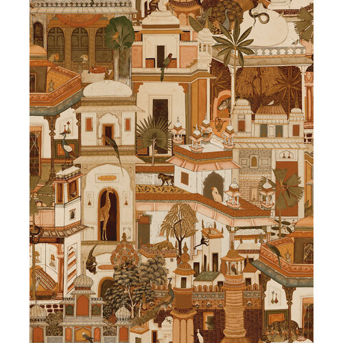 Dutch Wallcoverings Xanadu - Civita Orange
