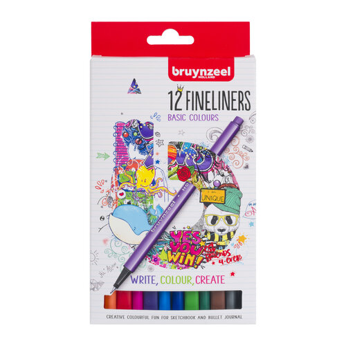 Bruynzeel Fineliner set