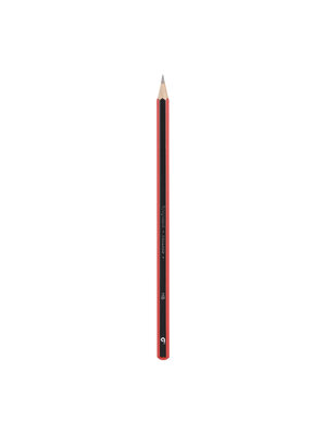 Bruynzeel HB Grafietpotloden Zwart/Rood