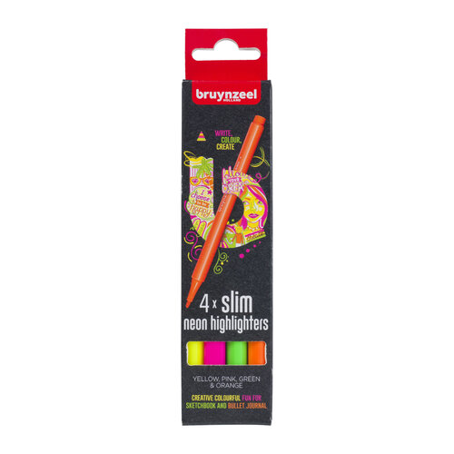 Bruynzeel Highlighters small set - 4 kleuren
