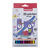 Bruynzeel Kids Super Point viltstiften set - 20 kleuren