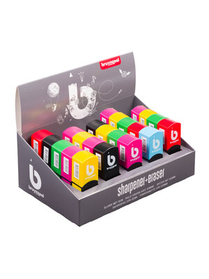 Bruynzeel Puntenslijper-gum display - 25 stuks