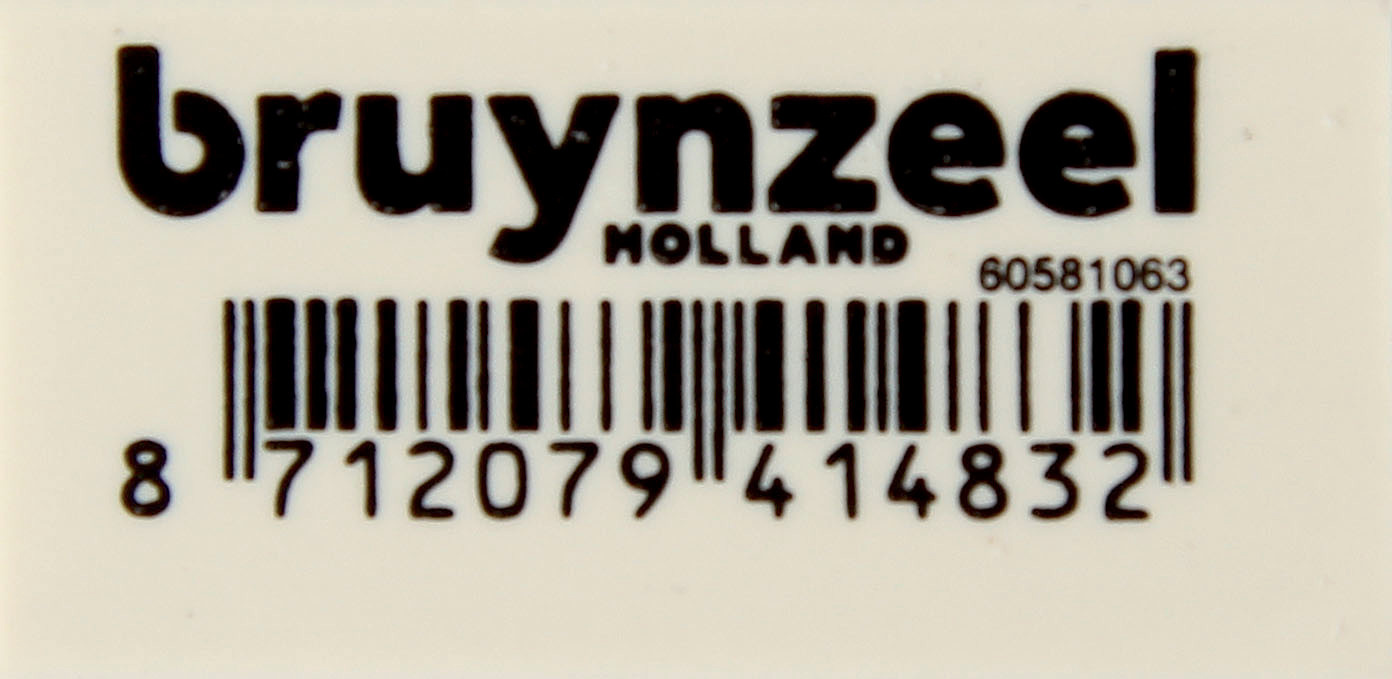 Bruynzeel Vlakgum klein - 63 stuks