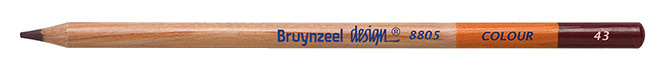 Bruynzeel Design Colour potlood - Donkerbruin afbeelding