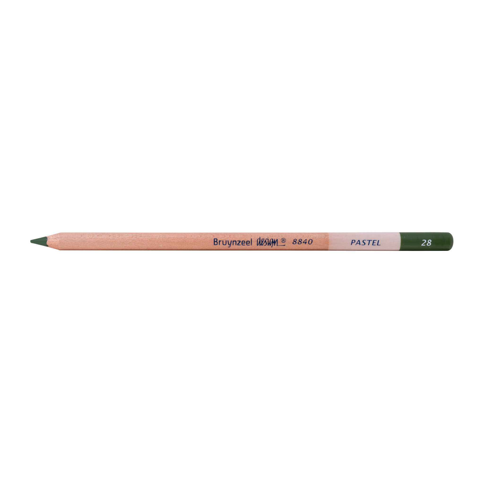 Bruynzeel Design pastelpotlood - Olijfgroen Donker #28 afbeelding