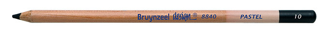 Bruynzeel Design pastelpotlood - Zwart #10
