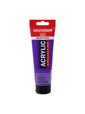 Royal Talens Acrylverf - 120 ml - Metallicviolet 835 Royal Talens Acrylverf - 120 ml - Metallicviolet 835