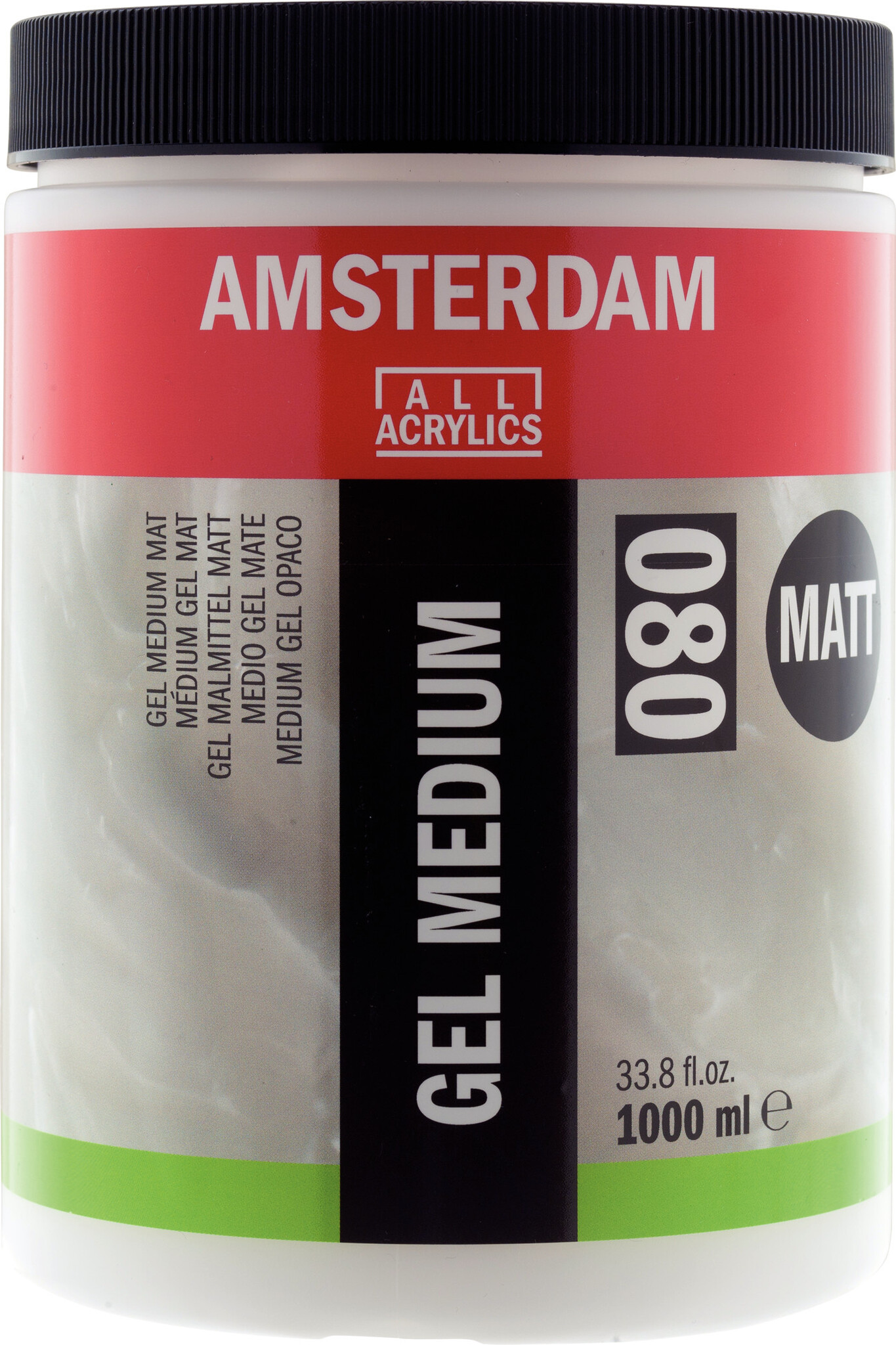 Amsterdam Extra Zware Gel Medium Mat 022 - 1000 Ml Pot Voor Acrylverf Textuur