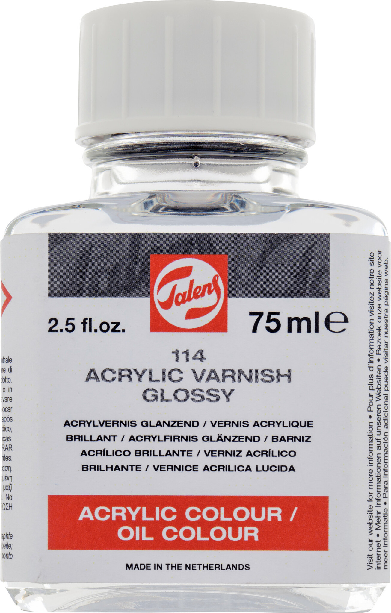 Talens Acrylvernis Glanzend 114 Fles 75 ml afbeelding