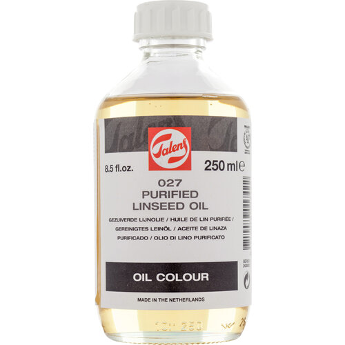 Talens Gezuiverde Lijnolie 027 Fles 250 ml