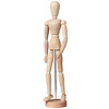 Talens Ledenpop 30 cm Blank Hout