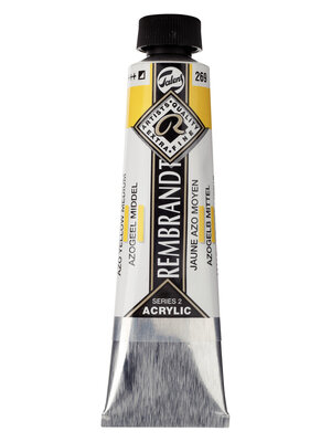 Rembrandt Acrylverf - 40 ml - Azogeel Middel 269