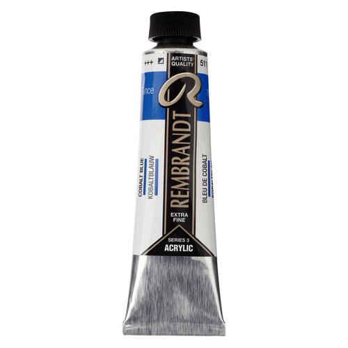 Rembrandt Acrylverf Tube 40 ml - Kobaltblauw 511