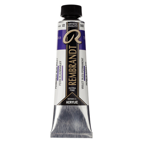 Rembrandt Acrylverf Tube 40 ml - Permanentblauwviolet 568