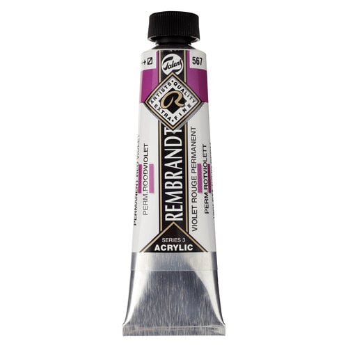 Rembrandt Acrylverf Tube 40 ml - Permanentroodviolet 567