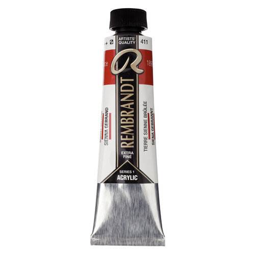 Rembrandt Acrylverf Tube 40 ml - Sienna Gebrand 411