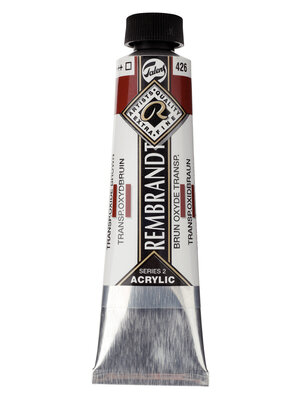 Rembrandt Acrylverf - 40 ml - Transparantoxydbruin 426