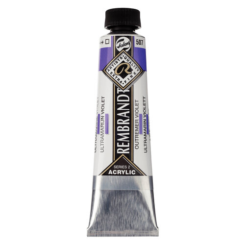Rembrandt Acrylverf Tube 40 ml - Ultramarijnviolet 507