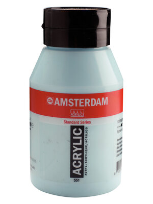 Royal Talens Amsterdam Standard Series Acrylverf Pot 1000 ml - Hemelsblauw Licht 551 Royal Talens Amsterdam Standard Series Acrylverf Pot 1000 ml - Hemelsblauw Licht 551