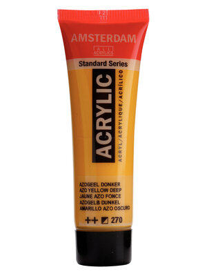 Royal Talens Amsterdam Standard Series Acrylverf Tube 20 ml - Azogeel Donker 270