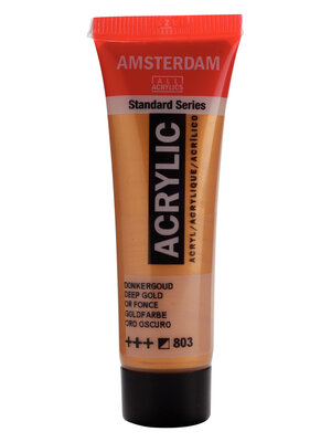 Amsterdam Acrylverf - 20 ml - Donkergoud 803 Amsterdam Acrylverf - 20 ml - Donkergoud 803