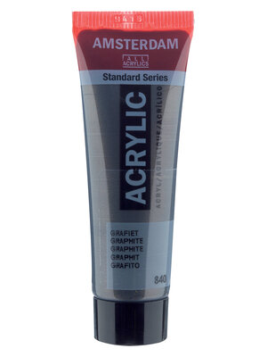 Royal Talens Amsterdam Standard Series Acrylverf Tube 20 ml - Grafiet 840